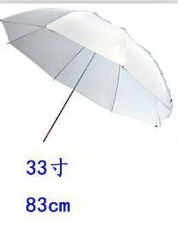 Witte Zachte Paraplu 43 "/paraplu diffuser Duurzaam Camera 40" 102cm Inch Translucent Foto Studio flash Soft paraplu CD05 Y 83CM 33 duim