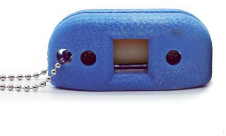 Witte Zandsteen Ijshockey Schoen Double Side Puntenslijper Draagbare Slijpers Met Verstelbare Size Team Sport Ski Schoenen Accessoires Blauw