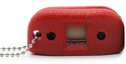 Witte Zandsteen Ijshockey Schoen Double Side Puntenslijper Draagbare Slijpers Met Verstelbare Size Team Sport Ski Schoenen Accessoires Rood