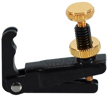 Wittner 903064 viool fijnstemmer 1/2-1/4 viool fijnstemmer 1/2-1/4, zwart en goud