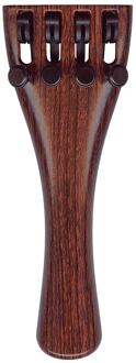 Wittner 918111-P vioolstaartstuk vioolstaartstuk, 4/4, synthetisch, palissander kleur, met 4 fijnstemmers