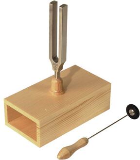 Wittner 935-RA stemvork a-440 Hz. met houten klankkast stemvork a-440 Hz. met houten klankkast, 7x13 mm., met klopper