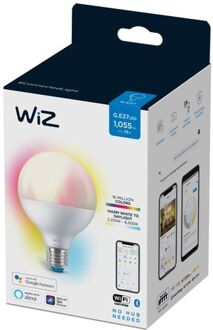 WiZ Slimme LED-Verlichting Bol Wit en Gekleurd Licht E27 75W