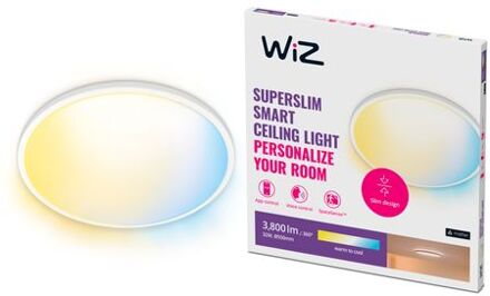 WiZ Slimme Plafondlamp Superslim Wit ⌀55cm 32w