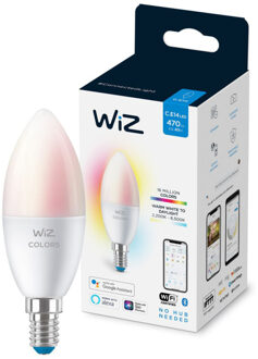 WiZ Smart Kaarslamp - Gekleurd en Wit Licht - E14