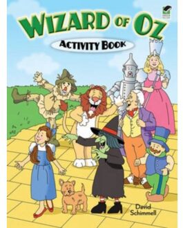 Wizard Of Oz Activity Book - Dover Children's Activity Books - Schimmell, David