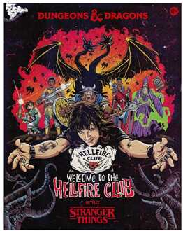 Wizards of the Coast Dungeons & Dragons Board Game Stranger Things: Welcome to the Hellfire Club english
