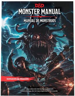 Wizards of the Coast Dungeons & Dragons RPG Monster Manual spanish