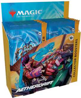 Wizards of the Coast Magic the Gathering Aetherdrift Collector Booster Display (12) english
