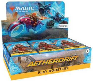 Wizards of the Coast Magic the Gathering Aetherdrift Play Booster Display (30) english