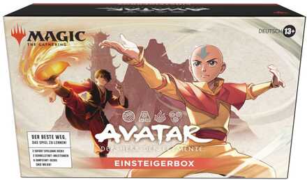 Wizards of the Coast Magic the Gathering Avatar - Der Herr der Elemente Beginner Box Case (3) german