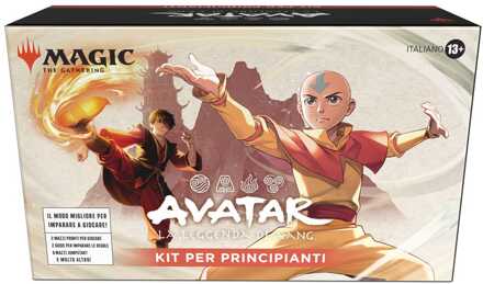 Wizards of the Coast Magic the Gathering Avatar: La Leggenda di Aang Beginner Box Case (3) italian
