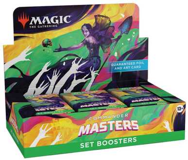 Wizards of the Coast Magic the Gathering Commander Masters Set Booster Display (24) english