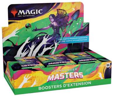 Wizards of the Coast Magic the Gathering Commander Masters Set Booster Display (24) french