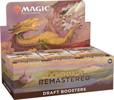 Wizards of the Coast Magic The Gathering - Dominaria Remastered Draft Boosterbox