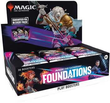 Wizards of the Coast Magic the Gathering Foundations Play Booster Display (36) english