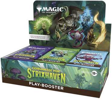 Wizards of the Coast Magic the Gathering Geheimnisse von Strixhaven Play Booster Display (30) german