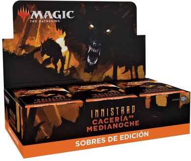 Wizards of the Coast Magic the Gathering Innistrad: Cacería de Medianoche Set Booster Display (30) spanish