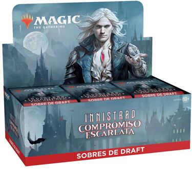 Wizards of the Coast Magic the Gathering Innistrad: Compromiso escarlata Draft Booster Display (36) spanish