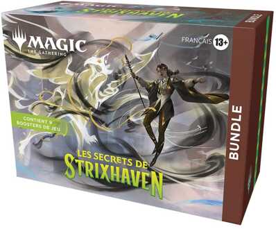 Wizards of the Coast Magic the Gathering Les secrets de Strixhaven Bundle french