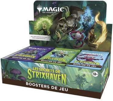 Wizards of the Coast Magic the Gathering Les secrets de Strixhaven Play Booster Display (30) french