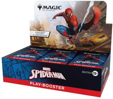 Wizards of the Coast Magic the Gathering Marvel's Spider-Man Play Booster Display (30) german