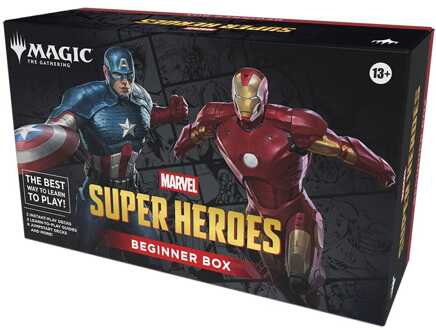 Wizards of the Coast Magic the Gathering Marvel Super Heroes Beginner Box Case (3) english
