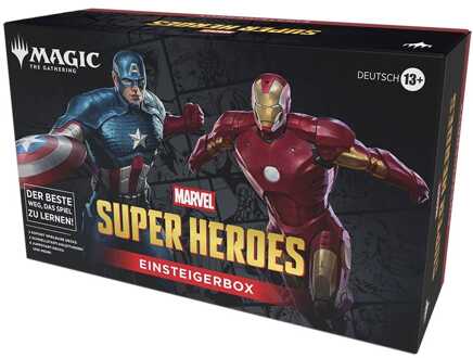 Wizards of the Coast Magic the Gathering Marvel Super Heroes Beginner Box Case (3) german