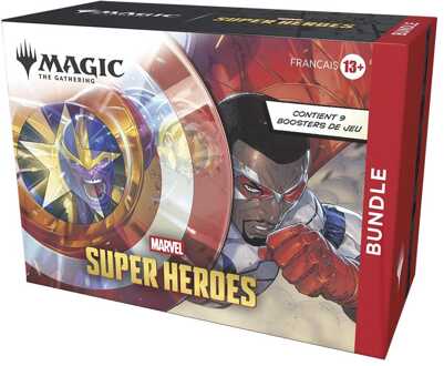 Wizards of the Coast Magic the Gathering Marvel Super Heroes Bundle french