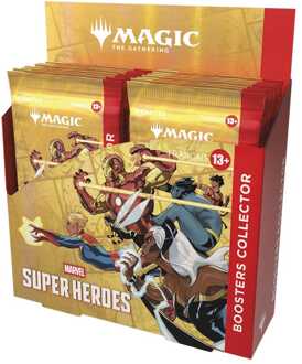 Wizards of the Coast Magic the Gathering Marvel Super Heroes Collector Booster Display (12) french
