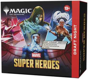 Wizards of the Coast Magic the Gathering Marvel Super Heroes Draft Night english