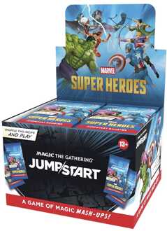 Wizards of the Coast Magic the Gathering Marvel Super Heroes Jumpstart Booster Display (24) english