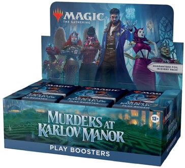 Wizards of the Coast Magic the Gathering - Murders at Karlov Manor Play Boosterbox