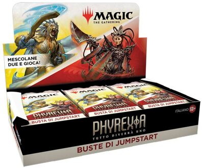 Wizards of the Coast Magic the Gathering Phyrexia: Tutto Diverrà Uno Jumpstart Booster Display (18) italian