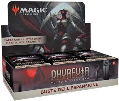 Wizards of the Coast Magic the Gathering Phyrexia: Tutto Diverrà Uno Set Booster Display (30) italian
