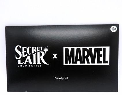 Wizards of the Coast Magic the Gathering - Secret Lair Drop Series - Secret Lair x Marvel - Deadpool (non foil)