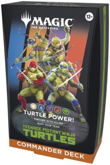 Wizards of the Coast Magic The Gathering - Teenage Mutant Ninja Turtles Commander Deck