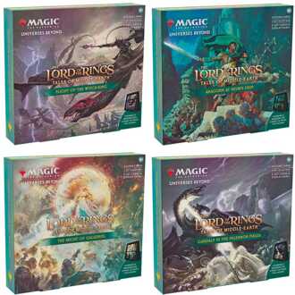 Wizards of the Coast Magic the Gathering The Lord of the Rings: Tales of Middle-earth Scene Boxes Display (4) english