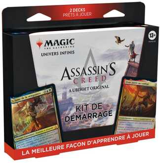 Wizards of the Coast Magic the Gathering Univers infinis : Assassin's Creed Starter Kit 2024 Display (12) french