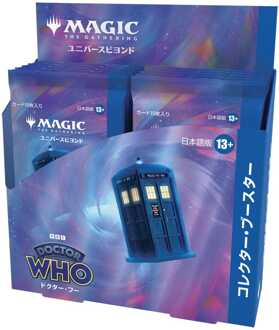 Wizards of the Coast Magic the Gathering Universes Beyond: Doctor Who Collector Booster Display (12) japanese