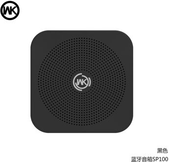 Wk Bluetooth Speaker Mini Speaker Draagbare Draadloze Outdoor Auto Mobiele Telefoon Subwoofer Kleine Vierkante SP100 Blauw