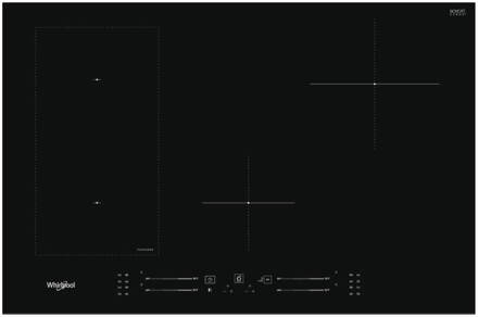 WL S3377 BF Inductie kookplaat Zwart