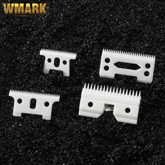 WMARK 2/10/100 pcs Ceramic moving blade with box for cordless clipper D8 T-outliner 8081 detailer GTO Replaceable blade