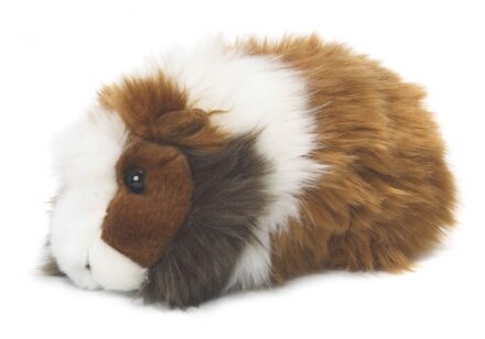 WNF Kinder Pluche knuffel cavia zwart 19 cm