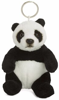 WNF pluche pandabeer sleutelhanger - 10 cm - Pluche dieren cadeau - knuffels