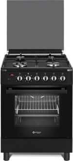 WO-E639R(BB) Serie 9 - Gasfornuis - Wok - Zwart