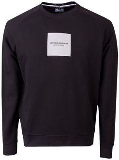 Woan Reflecterende Heren Zwarte Sweater