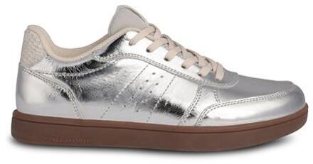 Woden Bjork Sneakers zilver Textiel - 42,41,40,39,38,37,36