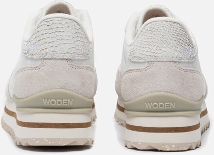 Woden Leren Plateau Laars III Woden , Beige , Dames - 42 Eu,37 Eu,36 EU