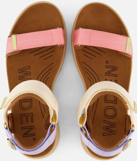 Woden Line LIte Sandalen roze Textiel - 36,37,38,39,40,41,42